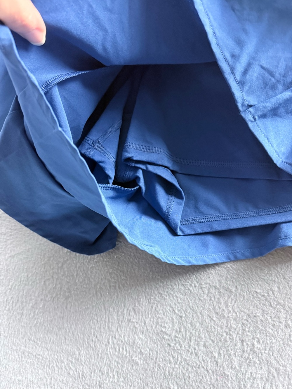 JoyLab - Blue High-Waist Pleated Skort Shorts - Picture 3 of 8